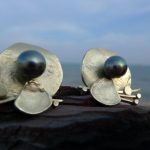 DL Ohrstecker Gold Perle