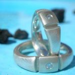 Juwelier Solitaire Freiburg - Partnerringe - Silber, Brillant, Unikat