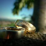 Juwelier Solitaire Freiburg - DL Trauringe - Handarbeit, Gelbgold mit Brillanten