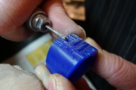 Modell aus Feilwachs