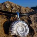 Anhänger Ammonit Silber