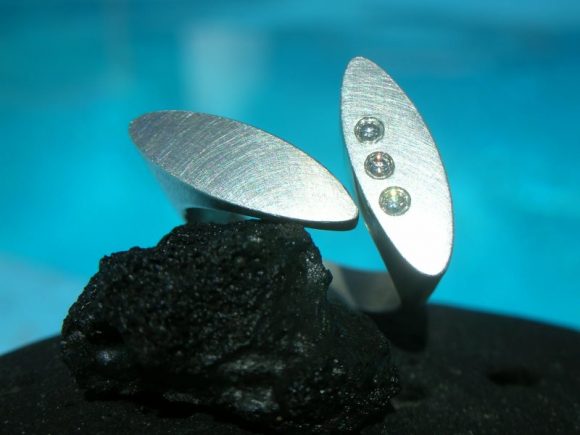 DL Ring, Silber, Brillanten DL Ring, Silber, Brillanten