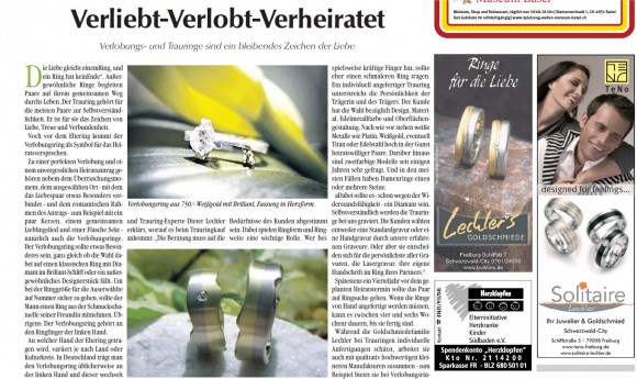 Screenshot des Beitrags und der Anzeige